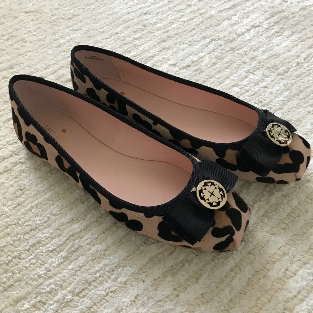 NWOT Kate Spade Fontana Too leopard print flats - Picture 7 of 8